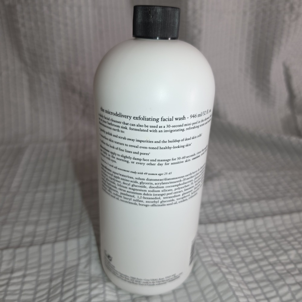 Philosophy Microdelivery Exfoliating Daily Facial Wash 946ml/32 oz New Sealed - Picture 6 of 7
